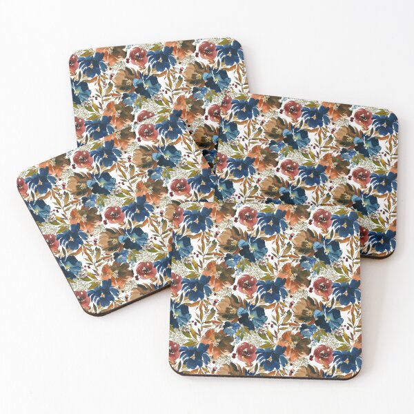 Item preview, Warm Fall Flowers designed and sold by WildAliceArt.