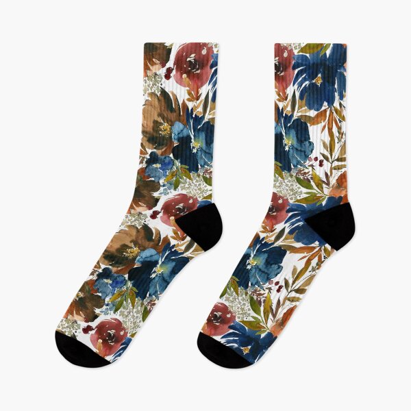 Item preview, Warm Fall Flowers designed and sold by WildAliceArt.