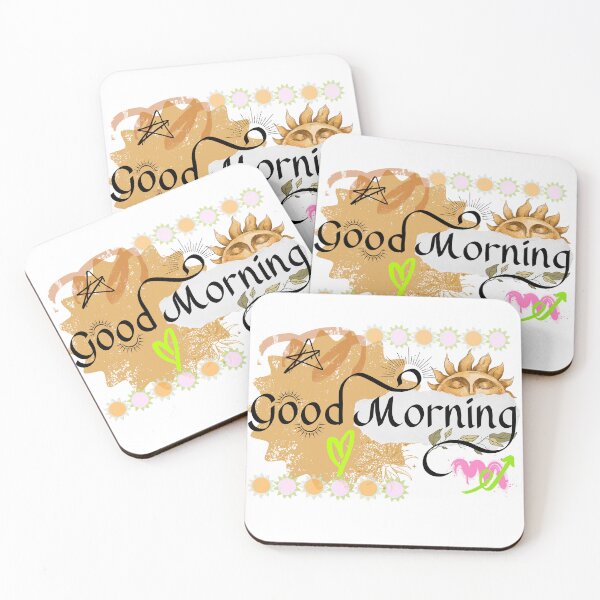 Item preview, Good Morning Graffiti – Neon Vibes Sticker designed and sold by creativesurface.