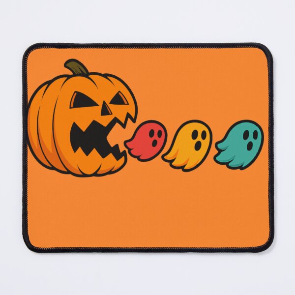Item preview, Halloween Pumpkin Chase Ghosts | Retro Arcade Spooky Design designed and sold by TrackinDaTrends.