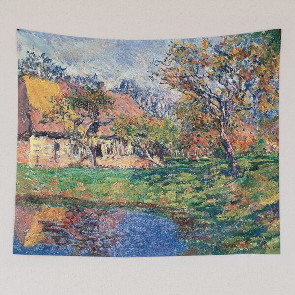 Item preview, A Cottage in Normandy designed and sold by tomorrowsart.