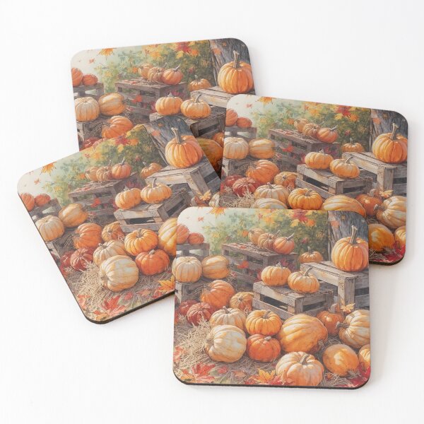 Item preview, The Pumpkin Patch and Fall Leaves. designed and sold by janice56.