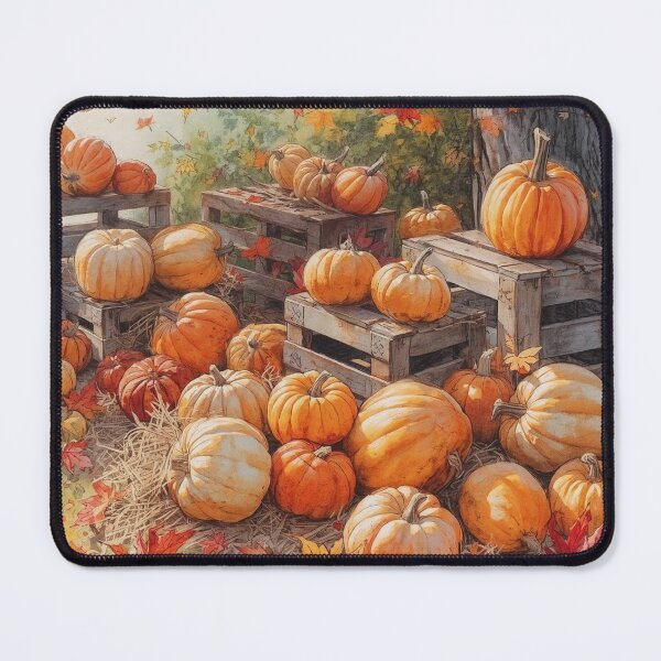 Item preview, The Pumpkin Patch and Fall Leaves. designed and sold by janice56.
