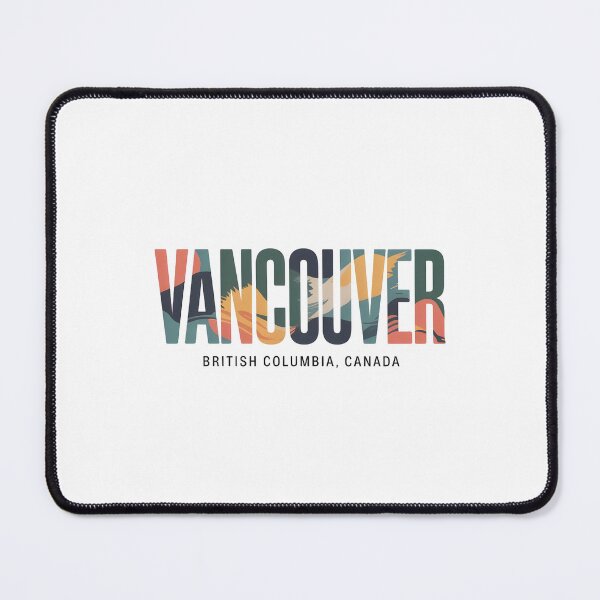 Item preview, Vancouver British Columbia Landscape Typography Design designed and sold by Paper Drip.