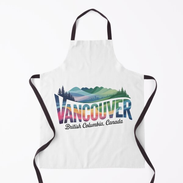 Item preview, Vancouver British Columbia Landscape Typography Design designed and sold by Paper Drip.