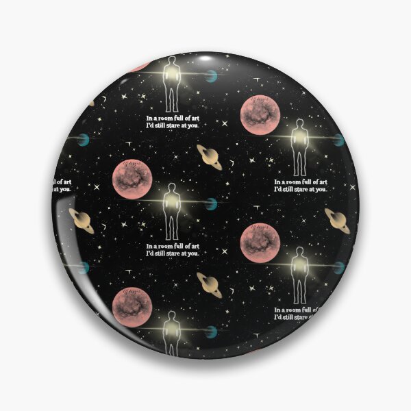 Item preview, In a Room Full of Art I’d Still Stare at You – Cosmic Silhouette designed and sold by effdesigns.