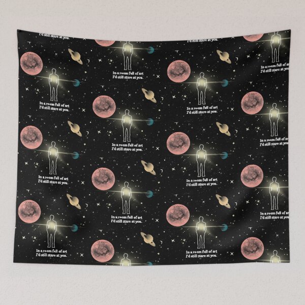 Item preview, In a Room Full of Art I’d Still Stare at You – Cosmic Silhouette designed and sold by effdesigns.