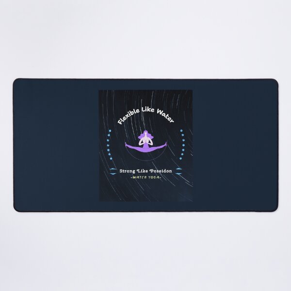 Item preview, Flexible Like Water, Strong Like Poseidon - Water Yoga designed and sold by TaurusC95.