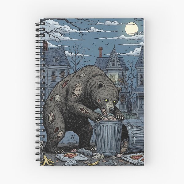 Item preview, Zombie Bear in Haunted Suburb designed and sold by kiradreamshop.