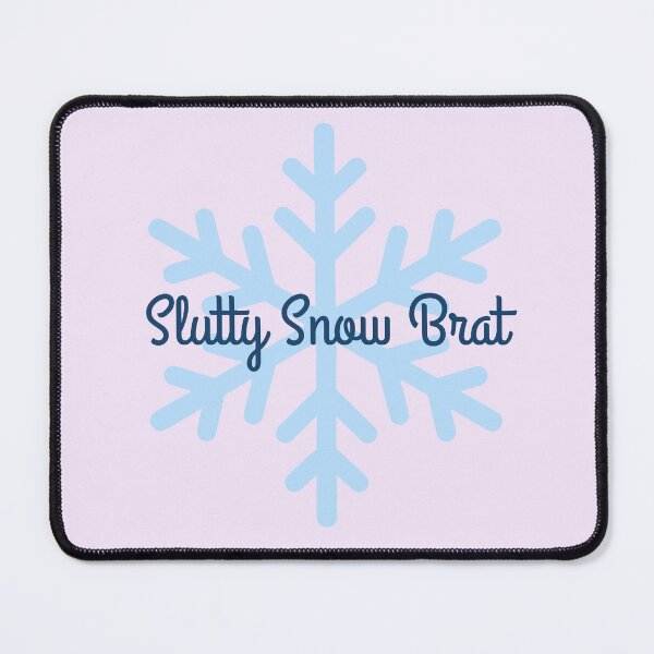 Item preview, Slutty Snow Brat Kinky Winter Brat Christmas Design designed and sold by StrictlyPride.