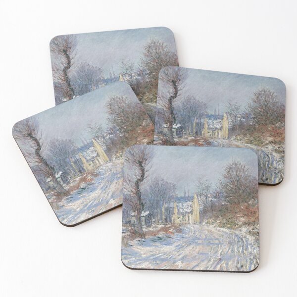 Item preview, Road to Degiverny in Winter designed and sold by tomorrowsart.