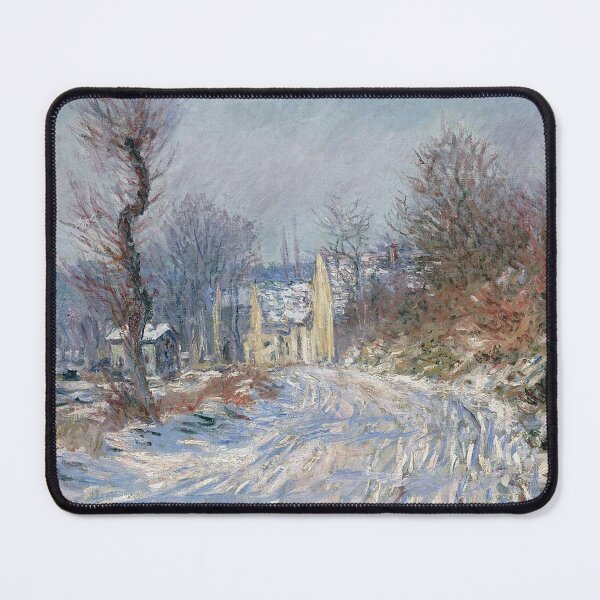 Item preview, Road to Degiverny in Winter designed and sold by tomorrowsart.