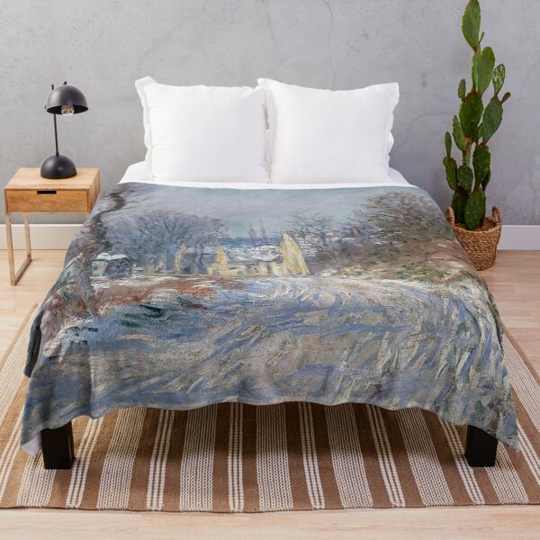 Item preview, Road to Degiverny in Winter designed and sold by tomorrowsart.