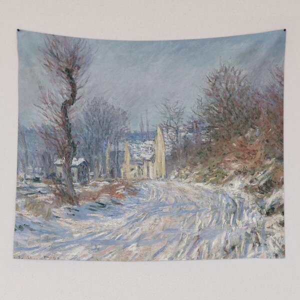 Item preview, Road to Degiverny in Winter designed and sold by tomorrowsart.
