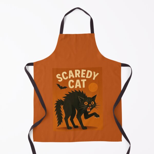 Item preview, Scaredy Cat – Halloween Fright in Feline Form designed and sold by GeoWild Designs.