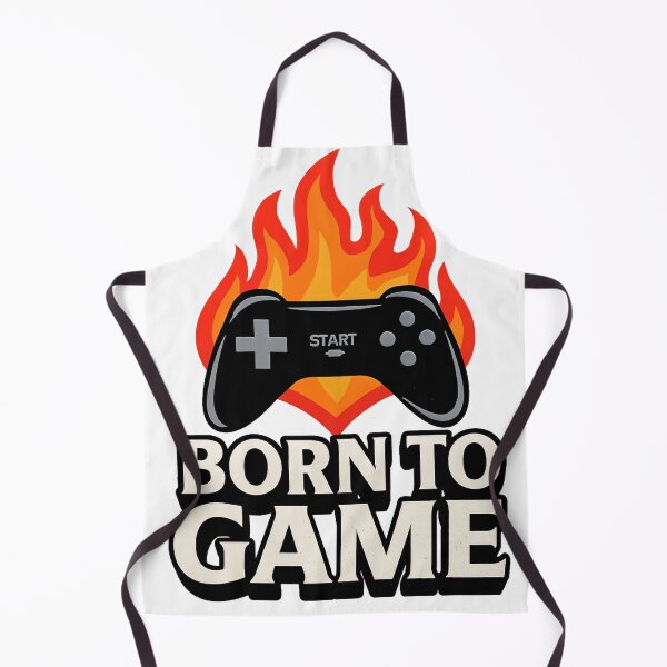 Item preview, Born to Game – Flaming Controller Design for Gamers & Streamers designed and sold by darkan1.