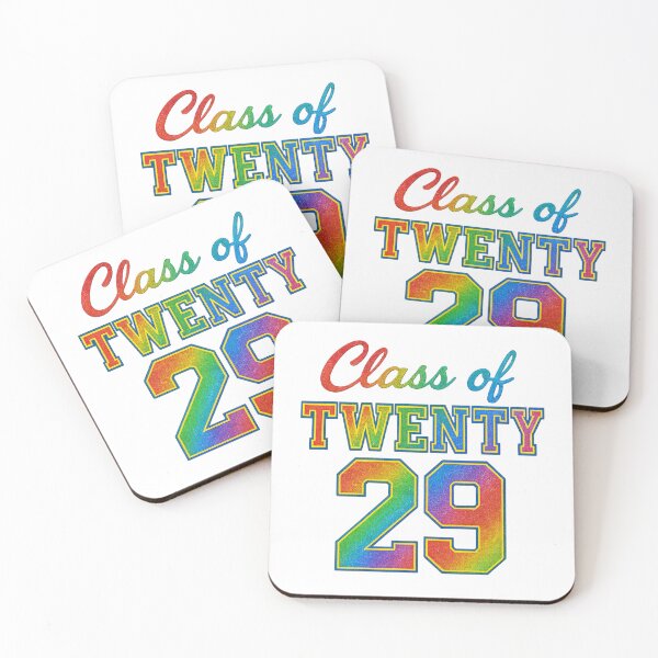 Item preview, Class of 2029 Rainbow Glitter Graduation Design designed and sold by PixelExpressStudio.