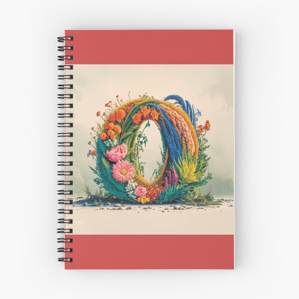 Item preview, Flower Fantasy Alphabet Letter O designed and sold by Royal Wall Whispers.