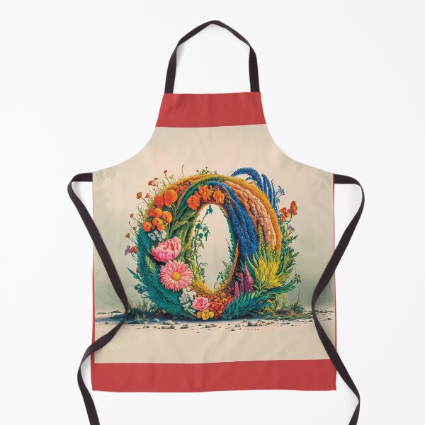 Item preview, Flower Fantasy Alphabet Letter O designed and sold by Royal Wall Whispers.