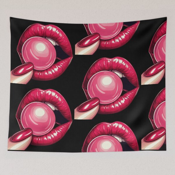 Item preview, Mouth with chewing gum designed and sold by PastVision.
