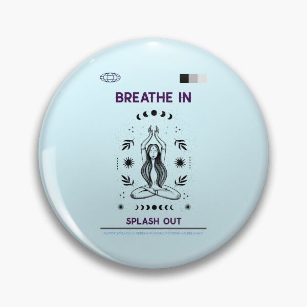 Item preview, Breathe In, Splash Out - Water Yoga designed and sold by TaurusC95.