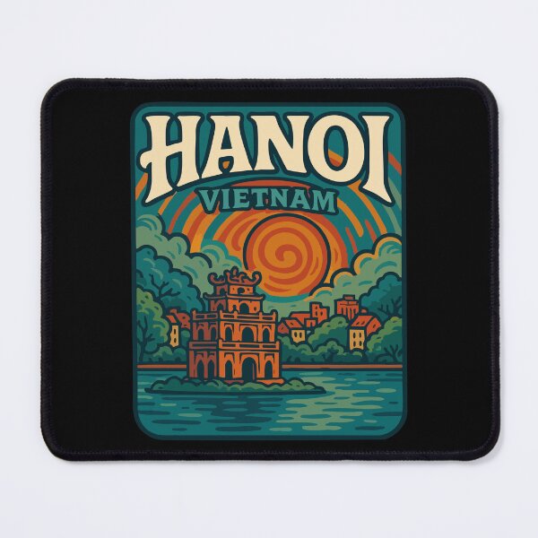 Item preview, Hanoi Vietnam Travel designed and sold by TomFrontierArt.