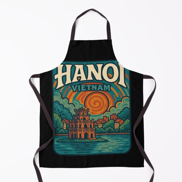 Item preview, Hanoi Vietnam Travel designed and sold by TomFrontierArt.