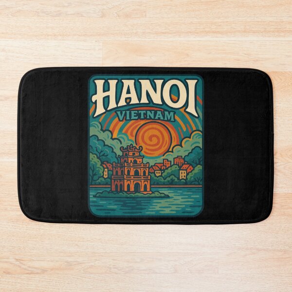 Item preview, Hanoi Vietnam Travel designed and sold by TomFrontierArt.