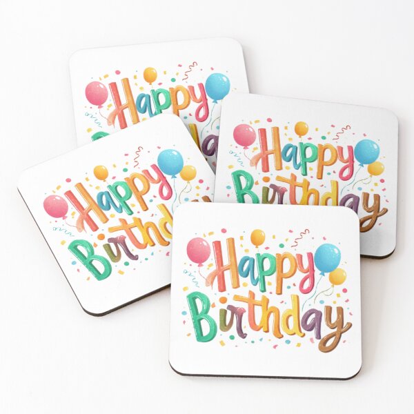 Item preview, Happy Birthday designed and sold by AlexLineArt.