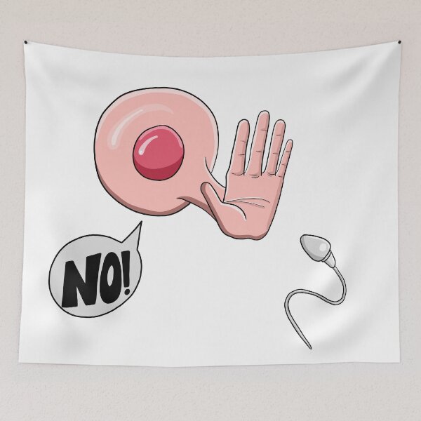 Item preview, Keep Out – Funny Cartoon designed and sold by mikemike33.