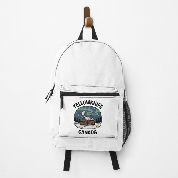 Item preview, Yellowknife Canada Northern Lights Vintage Design designed and sold by Paper Drip.