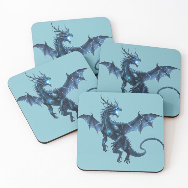 Item preview, Wrath of the Storm Dragon | Epic Lightning God of the Ruins designed and sold by E-SarnEdge.