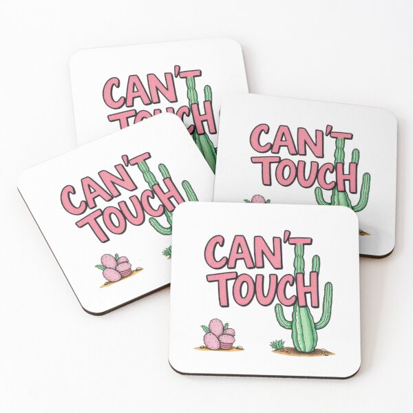 Item preview, Can’t Touch – Funny Cactus Typography Design designed and sold by bestoffers.