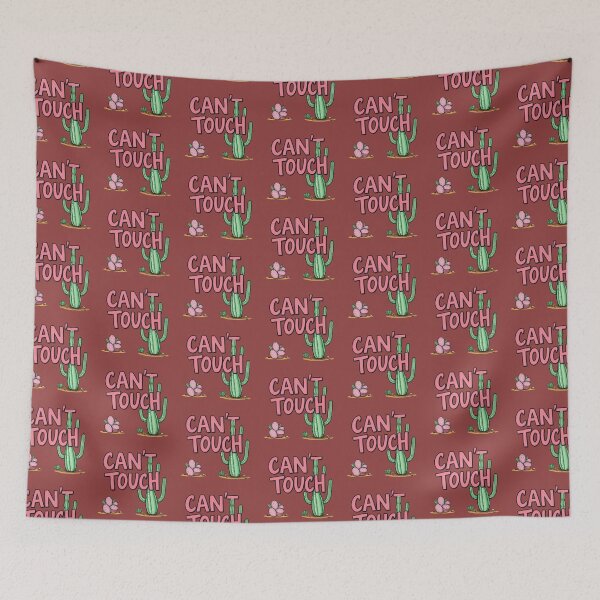 Item preview, Can’t Touch – Funny Cactus Typography Design designed and sold by bestoffers.