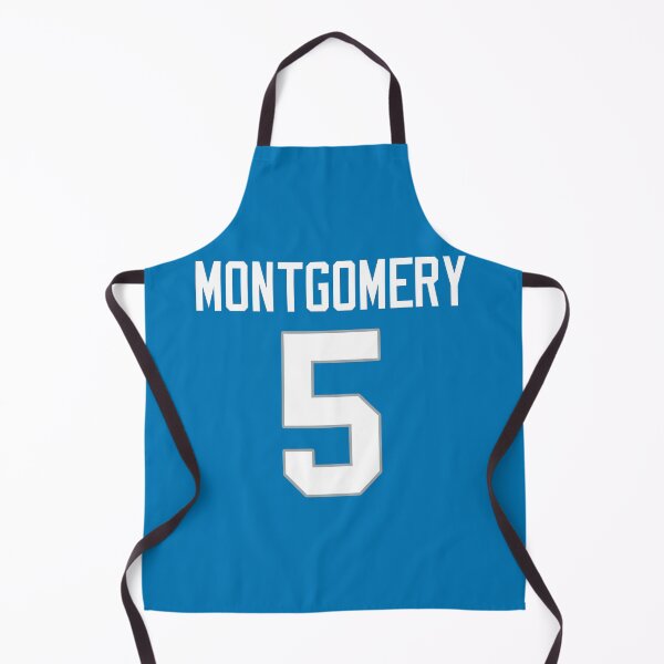 Item preview, David Montgomery #5 (Lions) designed and sold by Turnstile Sports.