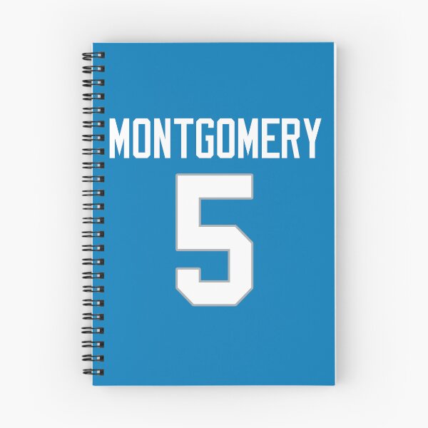 Item preview, David Montgomery #5 (Lions) designed and sold by Turnstile Sports.