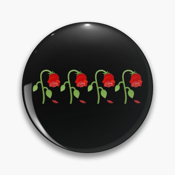 Item preview, 4 Dead Roses emoji designed and sold by DSSDcreations.