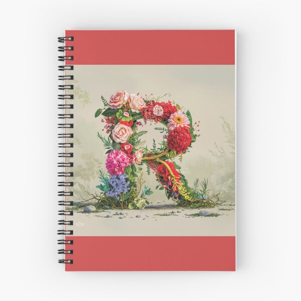 Item preview, Flower Fantasy Alphabet Letter R designed and sold by Royal Wall Whispers.