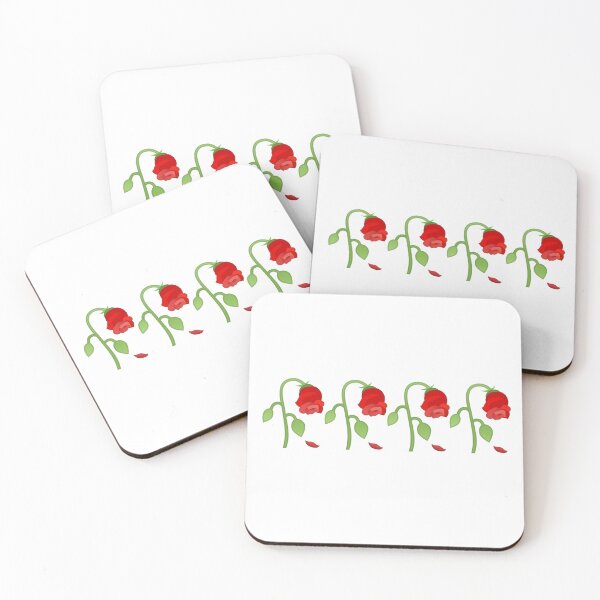 Item preview, 4 Dead Roses emoji designed and sold by DSSDcreations.