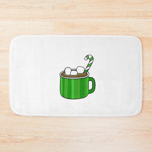Item preview, Candy Cane Hot Chocolate With Marshmallows designed and sold by Sartoris Art.