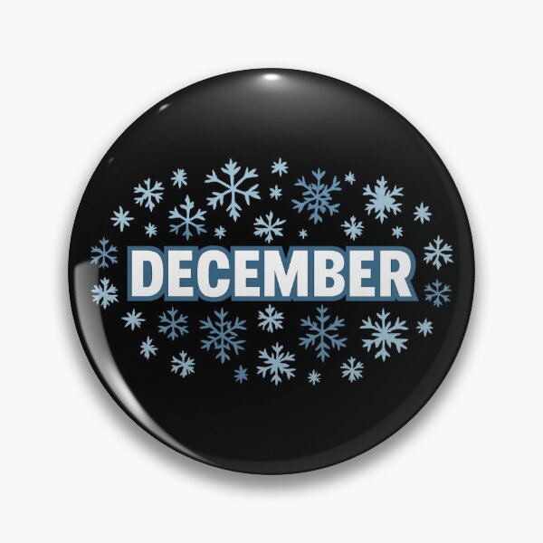 Item preview, December Winter Snowflakes Typography designed and sold by Ruby River.
