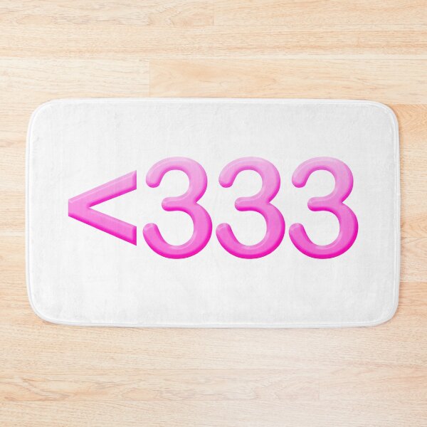 Item preview, <333 Extra Love Pink Heart Keyboard Emote  designed and sold by Memes N Lore .