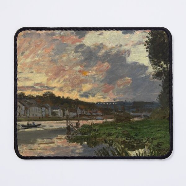Item preview, The Seine at Bougival in the Evening designed and sold by tomorrowsart.
