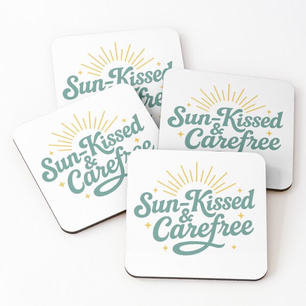 Item preview, Sun-Kissed & Carefree Retro Summer Sticker designed and sold by Eva Artistry Haven.
