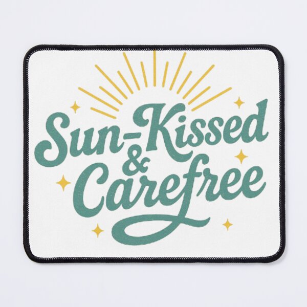 Item preview, Sun-Kissed & Carefree Retro Summer Sticker designed and sold by Eva Artistry Haven.
