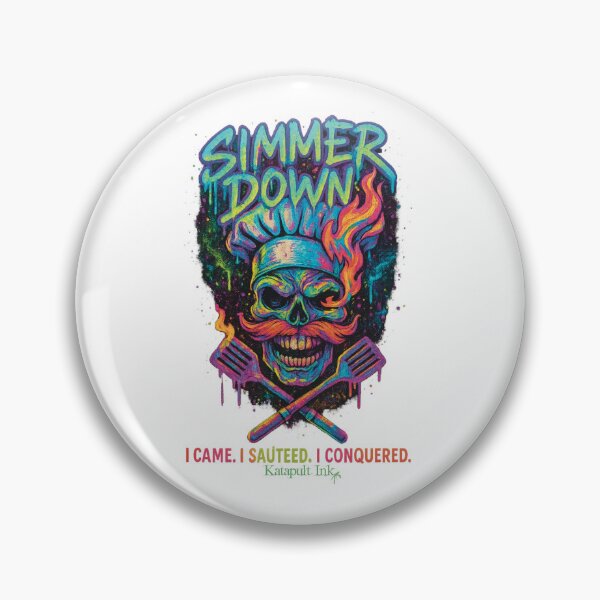 Item preview, Simmer Down” – Katapult Ink Graffiti Chef Tee  designed and sold by Katapultink.
