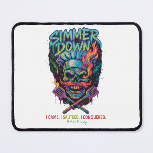 Item preview, Simmer Down” – Katapult Ink Graffiti Chef Tee designed and sold by Katapultink.