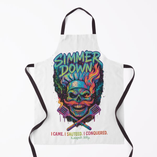 Item preview, Simmer Down” – Katapult Ink Graffiti Chef Tee designed and sold by Katapultink.