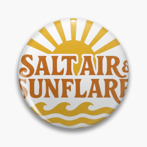 Item preview, Salt Air & Sunflare Vintage Summer Aesthetic Sticker designed and sold by Eva Artistry Haven.