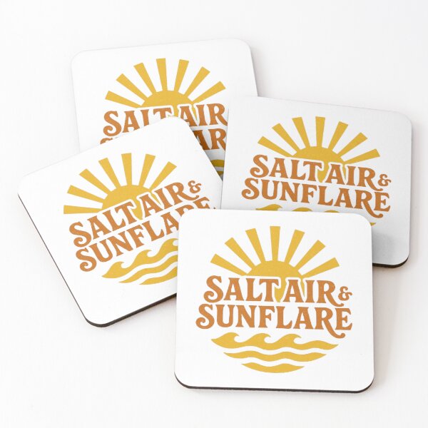 Item preview, Salt Air & Sunflare Vintage Summer Aesthetic Sticker designed and sold by Eva Artistry Haven.